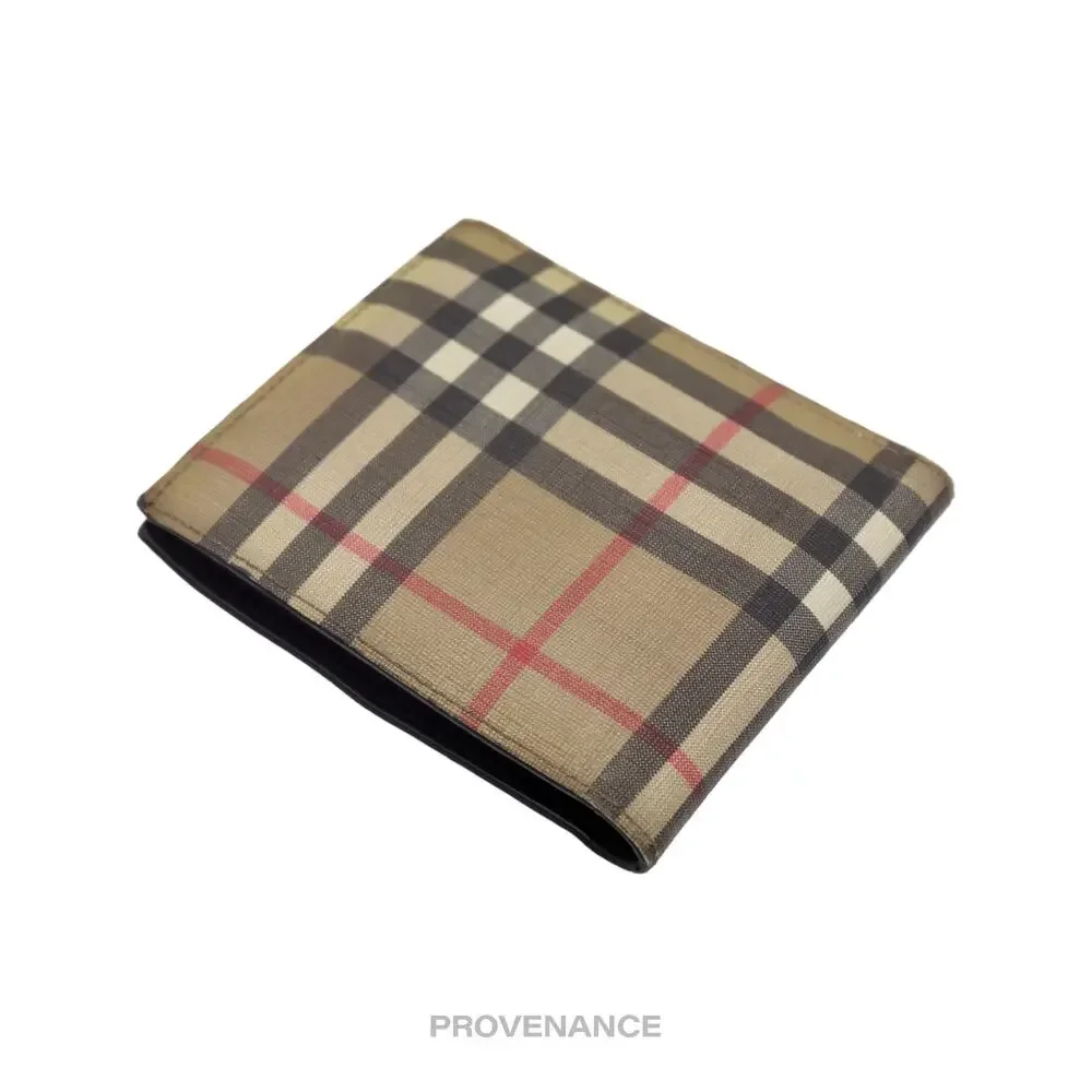 🔴 Burberry Bifold Wallet - Nova Check